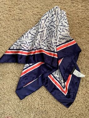 Banana Republic Silky French Script Scarf